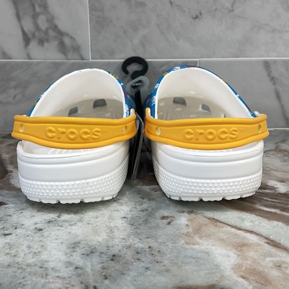 WDW Disney World 50th Anniversary Cinderella Castle CROCS Sz M 8 W 10 Vault NEW - Picture 7 of 12